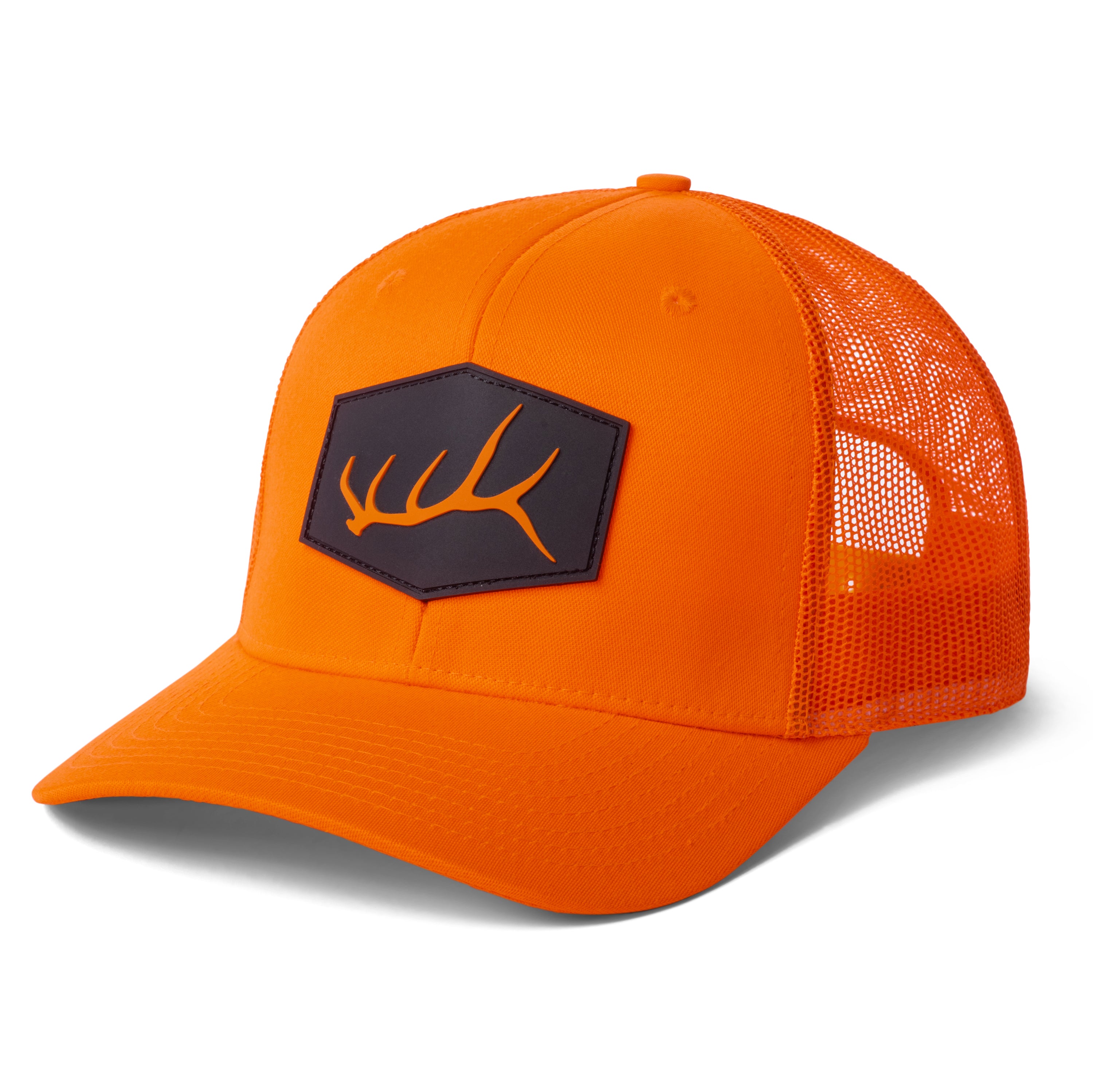 Elk Antler Patch (Orange)