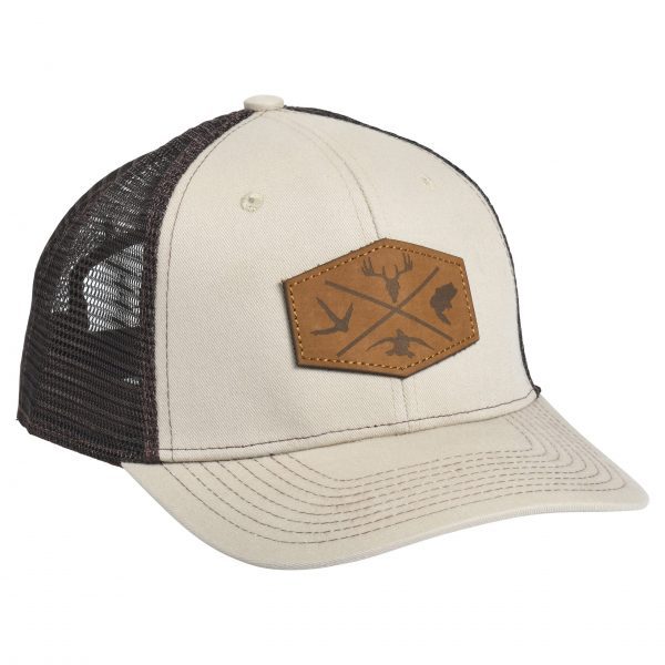 Outdoor Leather Patch Tan/Brown