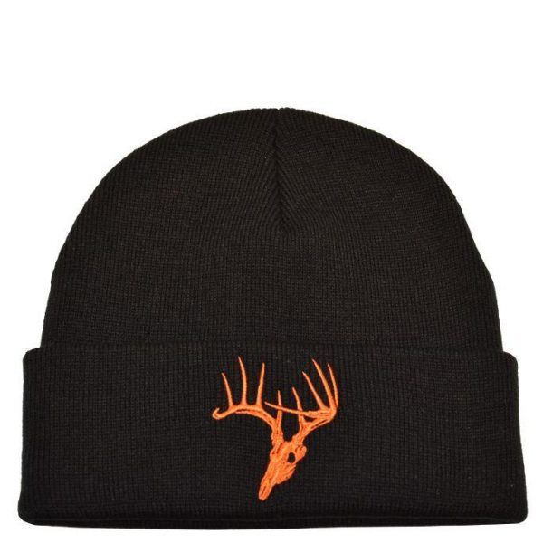 Deer Skull Knit Black