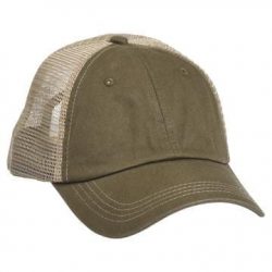 615 Mesh Snapback Hat OB/Khaki