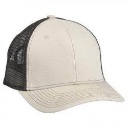 901 Mesh Snapback Hat OD Tan/Brown