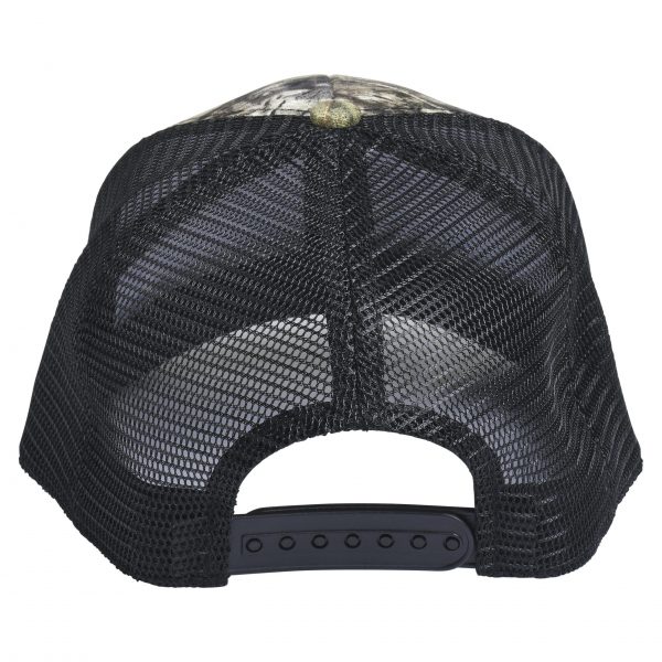 Mossy Oak Skullz Logo Embroidered Break Up Country/Black Mesh
