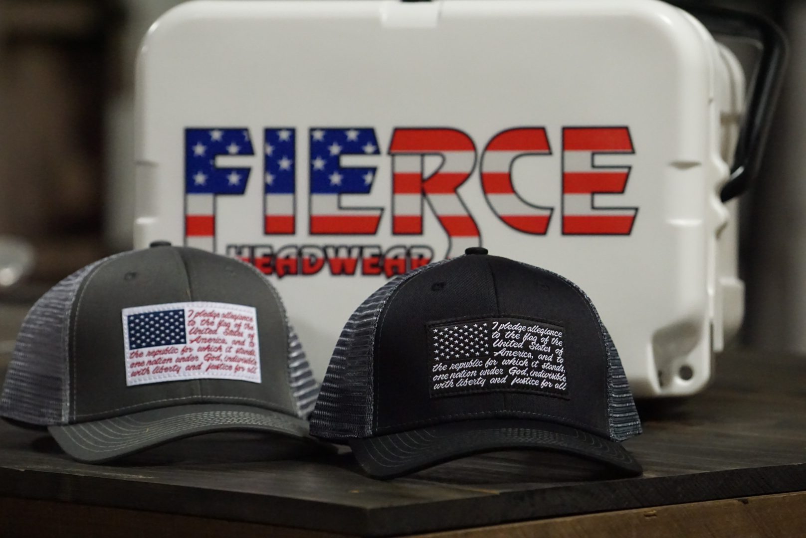 Hats in Pledge of Allegiance Series from Fierce Headwear