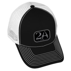 2nd Amendment Black white mesh