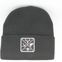 Winter Knit Beanie Outdoor Logo Black